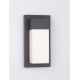 Aplice - Aplica LED pentru exterior design modern IP65 Leto negru