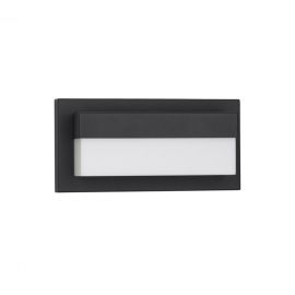 Aplice - Aplica LED pentru exterior design modern IP65 Leto negru 29cm
