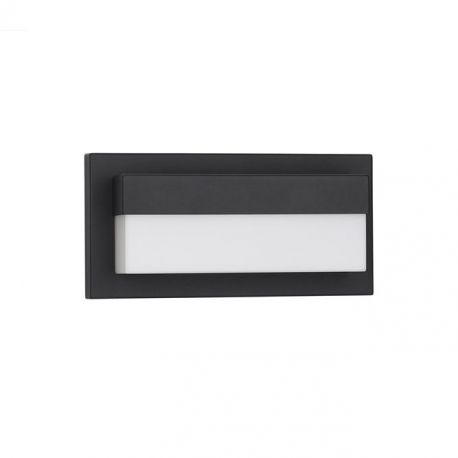 Aplice - Aplica LED pentru exterior design modern IP65 Leto negru 29cm