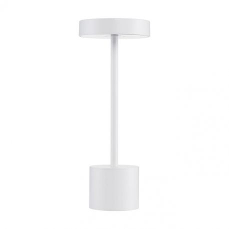 Lampi decorative si solare - Lampa portabila LED exterior design modern IP54 Fumo alb