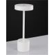 Lampi decorative si solare - Lampa portabila LED exterior design modern IP54 Fumo alb