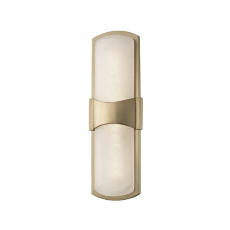 Aplice, corpuri de iluminat pentru pereti - Aplica de perete LED, design modern, VALENCIA small, alama antichizata