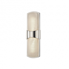 Aplica de perete LED, design modern, VALENCIA small, nichel lucios