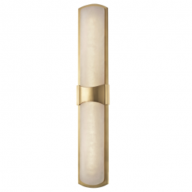 Aplice, corpuri de iluminat pentru pereti - Aplica de perete LED, design modern, VALENCIA big, alama antichizata