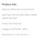 Aplica LED pentru exterior design modern IP54 Dewei alb