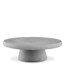 Masuta de cafea design LUX pentru interior si exterior Cleon gri