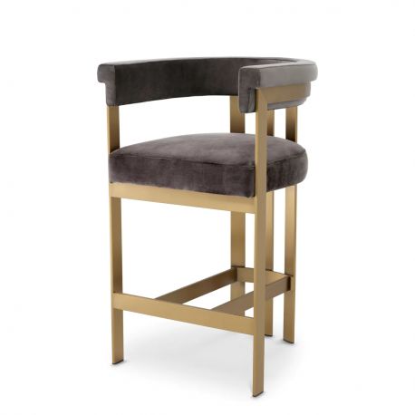 Scaune Bar - Scaun de bar design LUX, Counter Stool Clubhouse gri
