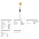 Aplice, corpuri de iluminat pentru pereti - Aplica de perete LED, pe lant, design LUX, HUNTINGTON