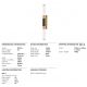 Aplice, corpuri de iluminat pentru pereti - Aplica de perete LED, model linear, design LUX, HUNTINGTON