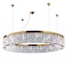 Lustra cristal Asfour XXL design modern de lux Ring 140cm gold