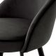 Scaune seturi pentru bar - Set de 2 scaune de bar pivotante, design LUX, Counter Stool Cooper gri inchis
