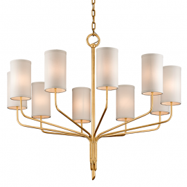 Candelabre, Lustre - Candelabru design clasic JUNIPER cu 10 surse de lumina