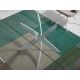 Mese dining - Masa dreptunghiulara design modern Veola alb, 140x95cm