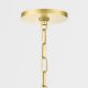 Candelabre, Lustre - Candelabru design minimalist BRIGITTE alama antichizata, cu 10 surse de lumina