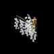 Aplice Cristal Bohemia - Aplica de perete cristal Bohemia design LUX GRAPES