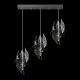Pendule, Lustre suspendate - Lustra cu 3 pendule moderna design LUX realizata manual POLYGON