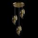 Pendule, Lustre suspendate - Lustra cu 3 pendule moderna design LUX realizata manual POLYGON