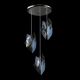 Pendule, Lustre suspendate - Lustra cu 3 pendule moderna design LUX realizata manual POLYGON