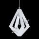 Pendule, Lustre suspendate - Lustra moderna cu 3 pendule design LUX realizat manual CRYSTALLO XL