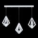 Pendule, Lustre suspendate - Lustra moderna cu 3 pendule design LUX realizat manual CRYSTALLO XL