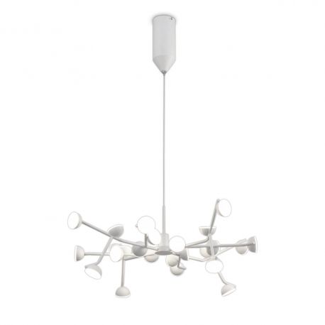 Candelabre, Lustre - Lustra LED design modern ADN alb Medium