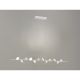 Pendule, Lustre suspendate - Lustra LED design modern ADN alb Line