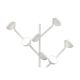 Aplice, corpuri de iluminat pentru pereti - Aplica de perete LED design modern ADN alb Medium