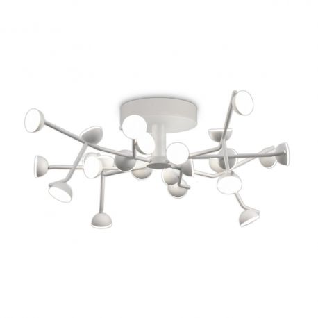 Plafoniere - Plafoniera, Lustra aplicata LED design modern ADN alb Small