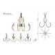 Candelabre, Lustre - Lustra LED design modern VERSAILLES