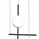Pendule, Lustre suspendate - Lustra LED design Art Deco cu 4 surse de lumina Cuba