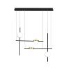 Lustra LED design Art Deco cu 4 surse de lumina Cuba