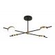 Lustre aplicate - Lustra aplicata LED design Art Deco cu 4 surse de lumina Cuba