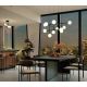 Pendule, Lustre suspendate - Lustra design Art Deco cu 11 surse de lumina CELLAR