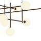 Pendule, Lustre suspendate - Lustra design Art Deco cu 11 surse de lumina CELLAR