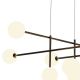 Pendule, Lustre suspendate - Lustra design Art Deco cu 11 surse de lumina CELLAR