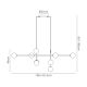 Pendule, Lustre suspendate - Lustra design Art Deco cu 11 surse de lumina CELLAR