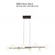 Pendule, Lustre suspendate - Lustra design Art Deco cu 8 surse de lumina CELLAR