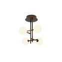 Lustra aplicata design Art Deco cu 4 surse de lumina CELLAR