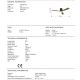 Lustre cu ventilator - Lustra LED cu Ventilator si telecomanda Siroco D-132cm negru/nuc