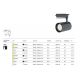 Spoturi, Proiectoare pe sina - Spot LED, accesoriu pentru sinele monofazate Unity, Vuoro alb 26W 4000K