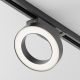 Spoturi, Proiectoare pe sina - Spot LED, accesoriu pentru sinele monofazate Unity, Rim negru 3000K