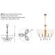 Candelabre, Lustre - Candelabru elegant design modern Paola