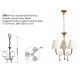 Candelabre, Lustre - Candelabru elegant cu 3 brate Paola