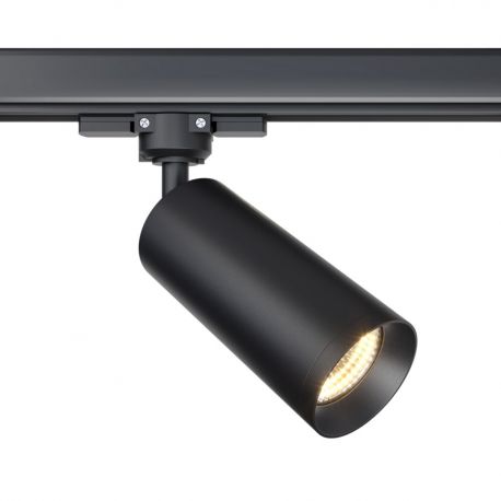 Spoturi, Proiectoare pe sina - Spot, accesoriu pentru sinele trifazate Trinity, Focus negru
