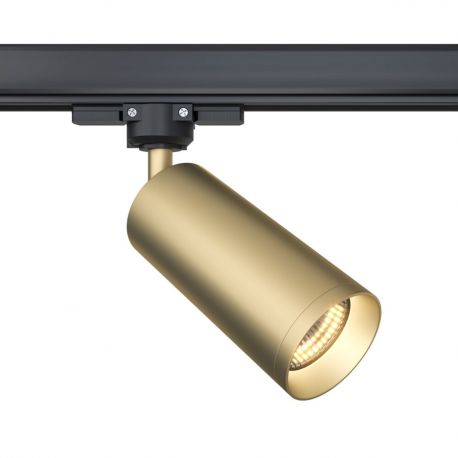 Spoturi, Proiectoare pe sina - Spot, accesoriu pentru sinele trifazate Trinity, Focus auriu mat
