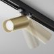 Spoturi, Proiectoare pe sina - Spot, accesoriu pentru sinele trifazate Trinity, Focus auriu mat