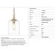 Pendule, Lustre suspendate - Lustra/Pendul design decorativ PRAGUE