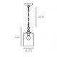 Pendule, Lustre suspendate - Lustra/Pendul design decorativ PRAGUE