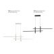 Pendule, Lustre suspendate - Lustra liniara cu doua spoturi LED ESPARTA alb/ auriu