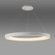 Pendule, Lustre suspendate - Lustra LED cu telecomanda design circular NISEKO II White 90cm